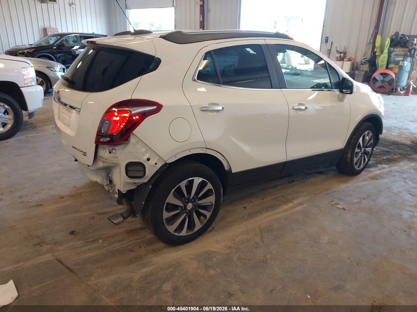 2021 Buick Encore VIN KL4CJESB5MB335166 IAAI salvage auction — FRONT & REAR, Salvage Title, sold $2,450 on 2026-07-28 (photo 4)