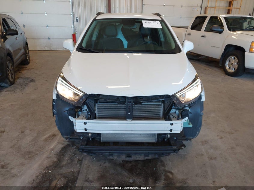 2021 Buick Encore VIN KL4CJESB5MB335166 IAAI salvage auction — FRONT & REAR, Salvage Title, sold $2,450 on 2026-07-28 (photo 6)