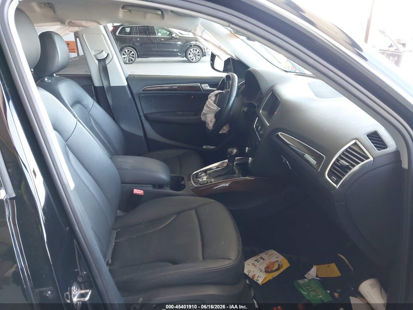 2013 Audi Q5 VIN WA1LFAFP6DA050028 IAAI salvage auction — FRONT END, Non-Repairable (California), sold $125 on 2026-07-30 (photo 5)