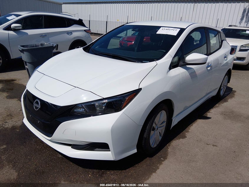 2023 Nissan Leaf VIN 1N4AZ1BV9PC555584 IAAI salvage auction — REAR END, Salvage (California), sold $4,850 on 2026-07-05 (photo 2)
