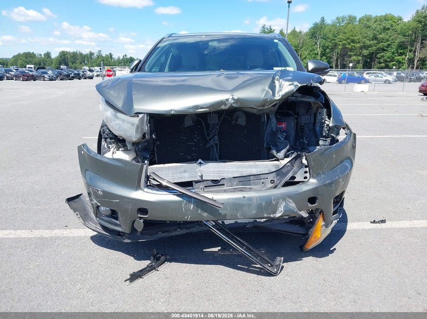 2016 Toyota Highlander VIN 5TDJKRFH6GS292180 IAAI salvage auction — FRONT END, Salvage Title, sold $3,850 on 2026-08-02 (photo 6)