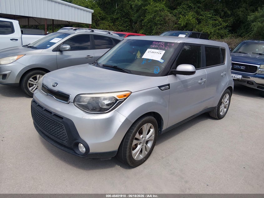 2016 Kia Soul VIN KNDJP3A57G7864752 IAAI salvage auction — REAR END, Nrc Lienholder Repossession Paperwork (Texas), sold $1,250 on 2026-07-13 (photo 2)