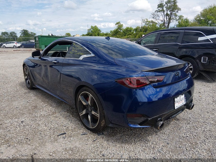 2019 Infiniti Q60 VIN JN1FV7EL3KM440669 IAAI salvage auction — REPOSSESSION, Salvage Title, sold $2,050 on 2026-07-21 (photo 3)