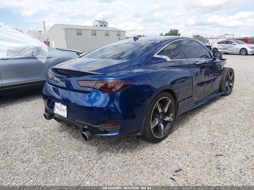2019 Infiniti Q60 VIN JN1FV7EL3KM440669 IAAI salvage auction — REPOSSESSION, Salvage Title, sold $2,050 on 2026-07-21 (photo 4)