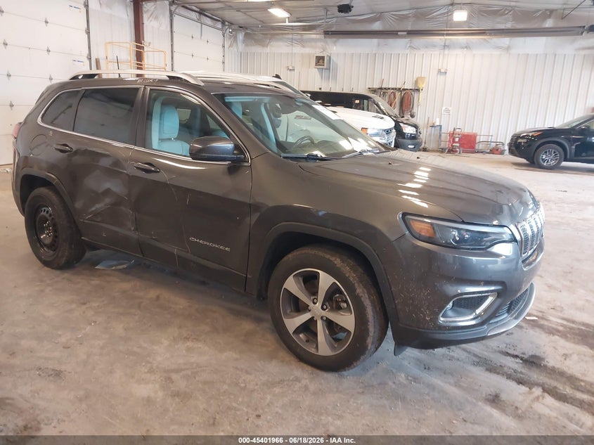 2021 Jeep Cherokee VIN 1C4PJMDX2MD165203 IAAI salvage auction — SIDE, Clear (Michigan), sold $6,500 on 2026-07-09 (photo 1)
