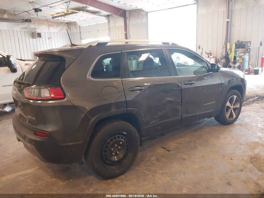 2021 Jeep Cherokee VIN 1C4PJMDX2MD165203 IAAI salvage auction — SIDE, Clear (Michigan), sold $6,500 on 2026-07-09 (photo 4)