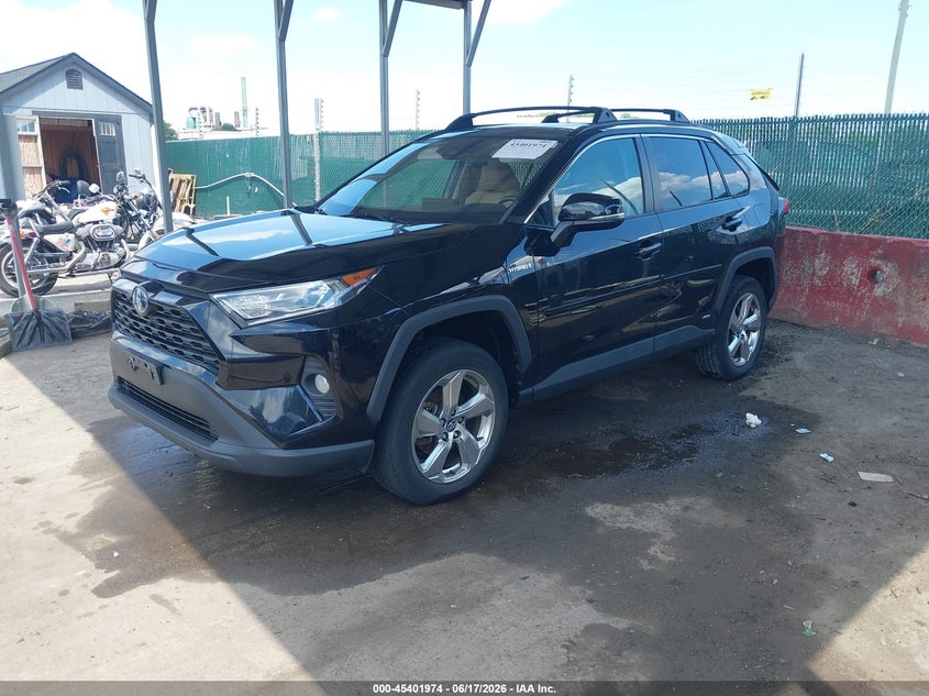 2021 Toyota VIN 4T3B6RFV9MU019355 IAAI salvage auction — FRONT & REAR, Salvage Title, sold $8,400 on 2026-07-18 (photo 2)