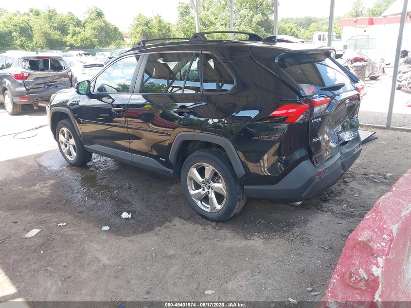 2021 Toyota VIN 4T3B6RFV9MU019355 IAAI salvage auction — FRONT & REAR, Salvage Title, sold $8,400 on 2026-07-18 (photo 3)