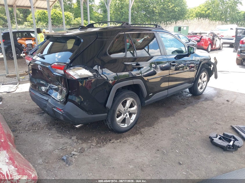 2021 Toyota VIN 4T3B6RFV9MU019355 IAAI salvage auction — FRONT & REAR, Salvage Title, sold $8,400 on 2026-07-18 (photo 4)