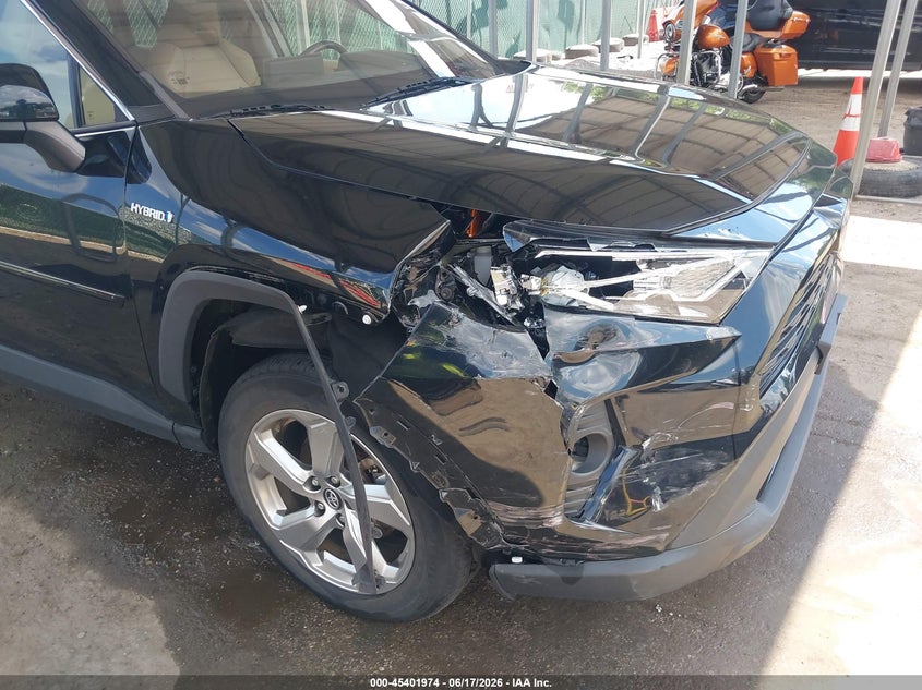 2021 Toyota VIN 4T3B6RFV9MU019355 IAAI salvage auction — FRONT & REAR, Salvage Title, sold $8,400 on 2026-07-18 (photo 6)