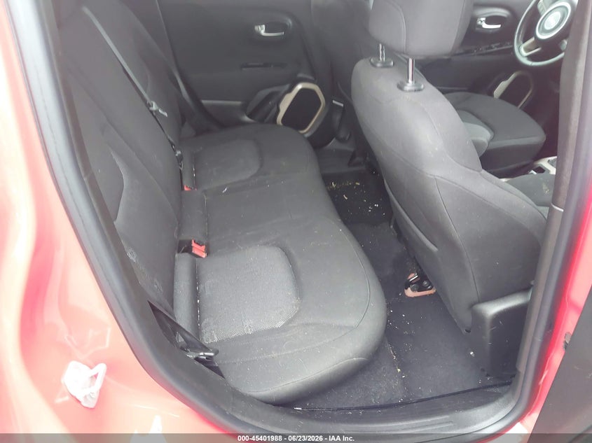 2016 Jeep Renegade VIN ZACCJBBT4GPC54392 IAAI salvage auction — REAR END, Clear (Virginia), sold $550 on 2026-07-21 (photo 8)