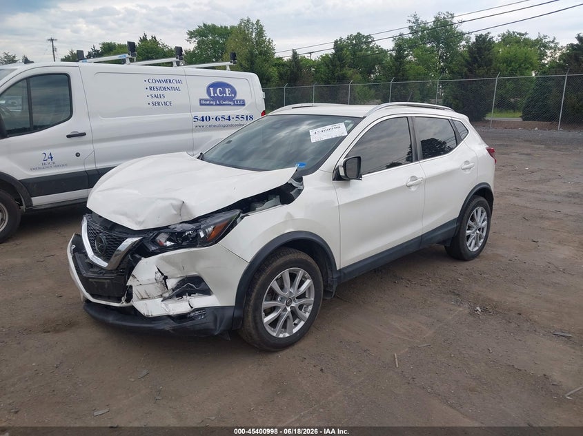 2020 Nissan Rogue VIN JN1BJ1CW3LW643376 IAAI salvage auction — FRONT END, Salvage Title, sold $2,750 on 2026-07-28 (photo 2)