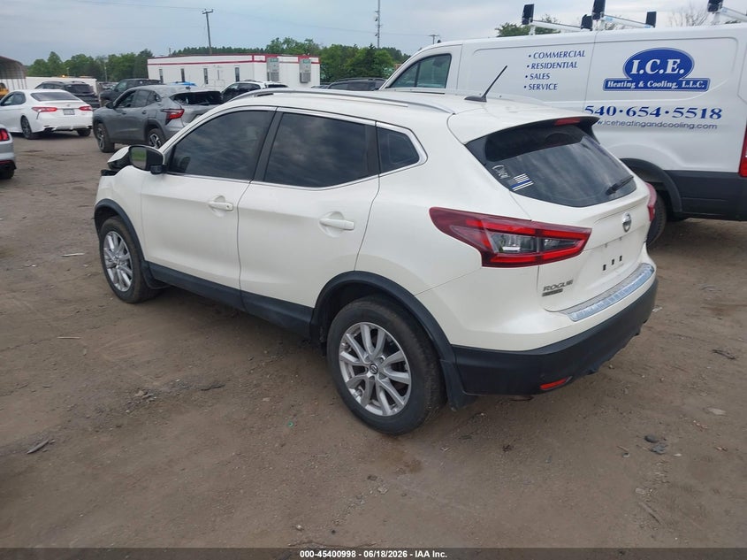 2020 Nissan Rogue VIN JN1BJ1CW3LW643376 IAAI salvage auction — FRONT END, Salvage Title, sold $2,750 on 2026-07-28 (photo 3)