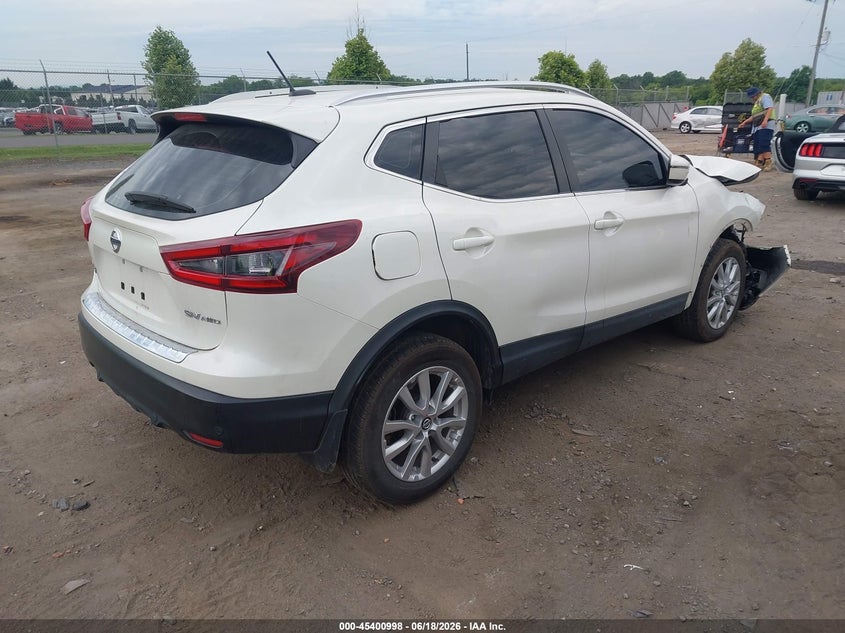 2020 Nissan Rogue VIN JN1BJ1CW3LW643376 IAAI salvage auction — FRONT END, Salvage Title, sold $2,750 on 2026-07-28 (photo 4)