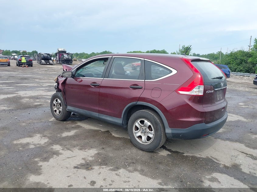 2014 Honda Cr-v VIN 5J6RM4H39EL100888 IAAI salvage auction — FRONT END, Salvage Title, sold $750 on 2026-07-17 (photo 3)