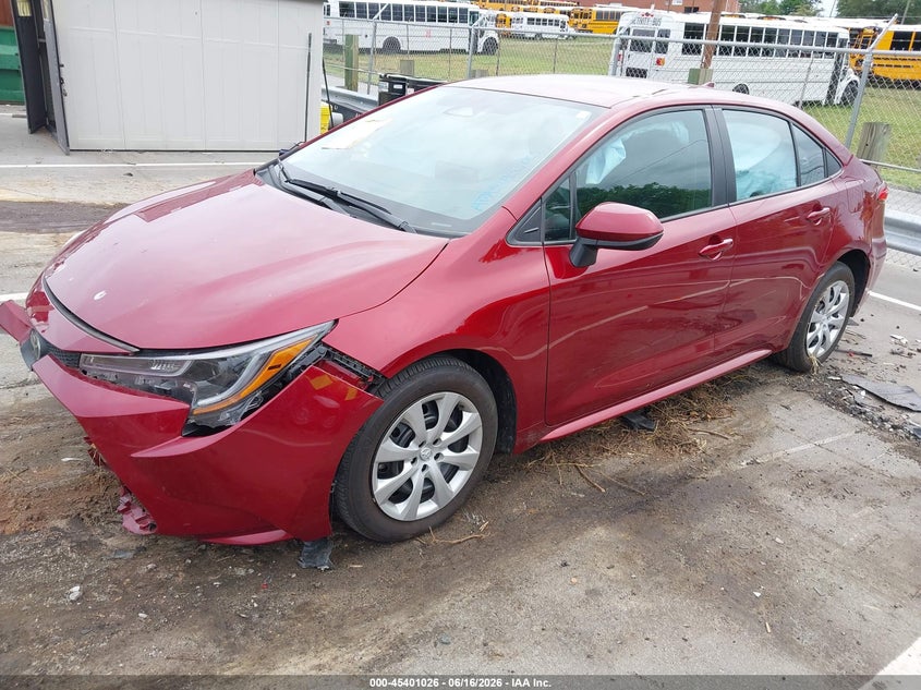 2025 Toyota Corolla VIN 5YFB4MDE6SP269347 IAAI salvage auction — FRONT END, Salvage (North Carolina), sold $4,950 on 2026-07-30 (photo 2)