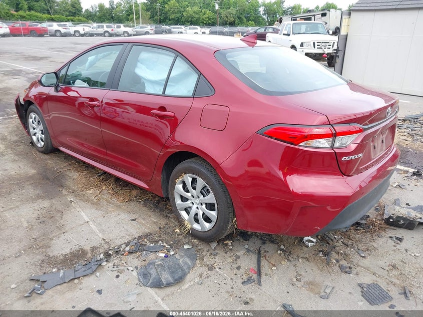 2025 Toyota Corolla VIN 5YFB4MDE6SP269347 IAAI salvage auction — FRONT END, Salvage (North Carolina), sold $4,950 on 2026-07-30 (photo 3)