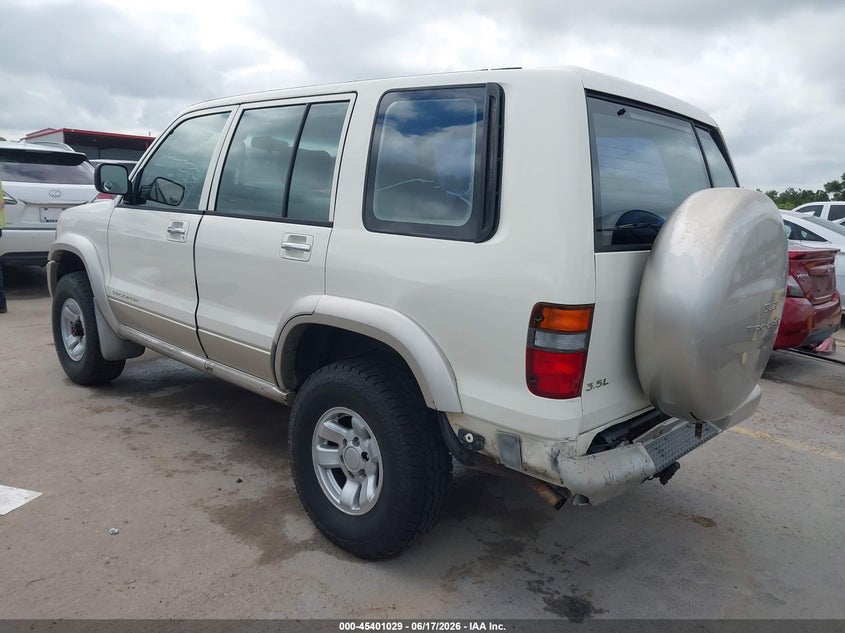 1999 Isuzu Trooper VIN JACDJ58XXX7926824 IAAI salvage auction — REAR END, Salvage (Texas), sold $325 on 2026-07-23 (photo 3)