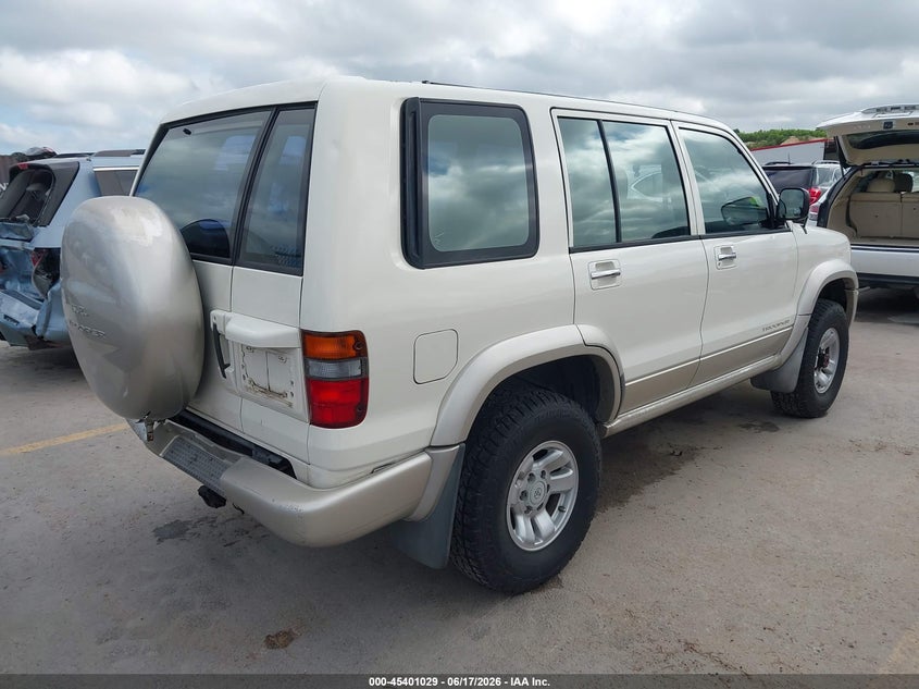 1999 Isuzu Trooper VIN JACDJ58XXX7926824 IAAI salvage auction — REAR END, Salvage (Texas), sold $325 on 2026-07-23 (photo 4)