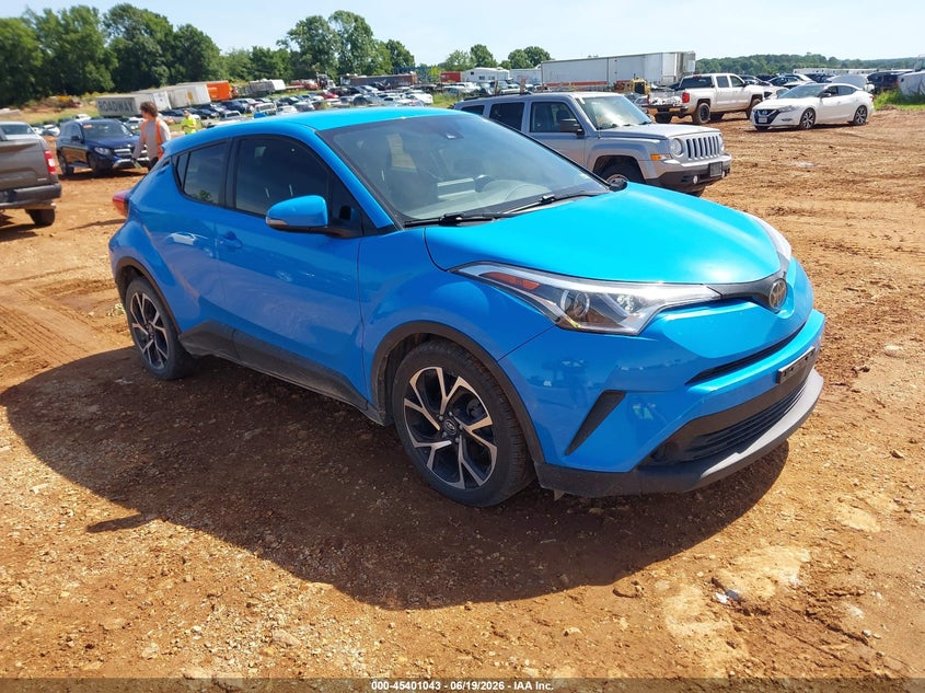2019 Toyota C-hr VIN JTNKHMBX1K1056928 IAAI salvage auction — HAIL, Clear (Missouri), sold $6,750 on 2026-07-27 (photo 1)