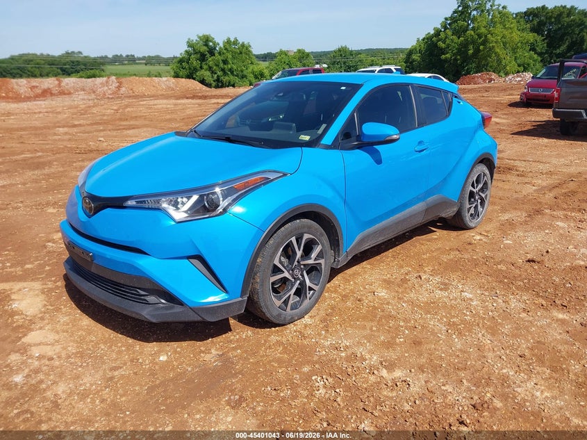 2019 Toyota C-hr VIN JTNKHMBX1K1056928 IAAI salvage auction — HAIL, Clear (Missouri), sold $6,750 on 2026-07-27 (photo 2)