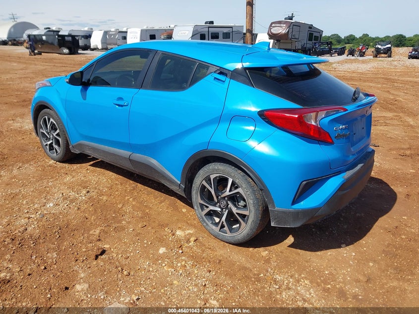 2019 Toyota C-hr VIN JTNKHMBX1K1056928 IAAI salvage auction — HAIL, Clear (Missouri), sold $6,750 on 2026-07-27 (photo 3)