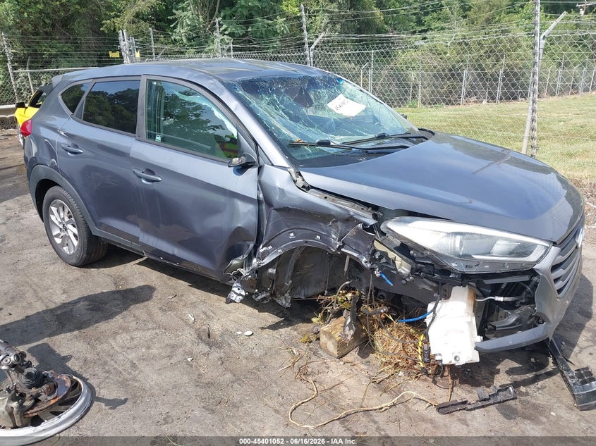 2018 Hyundai Tucson VIN KM8J2CA45JU611326 IAAI salvage auction — ROLLOVER, Salvage (North Carolina), sold $1,775 on 2026-07-09 (photo 1)