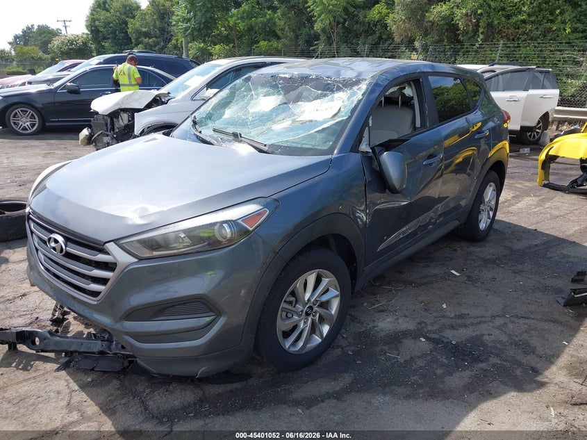 2018 Hyundai Tucson VIN KM8J2CA45JU611326 IAAI salvage auction — ROLLOVER, Salvage (North Carolina), sold $1,775 on 2026-07-09 (photo 2)