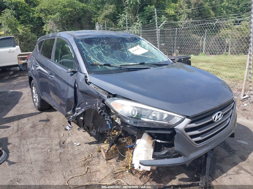 2018 Hyundai Tucson VIN KM8J2CA45JU611326 IAAI salvage auction — ROLLOVER, Salvage (North Carolina), sold $1,775 on 2026-07-09 (photo 6)
