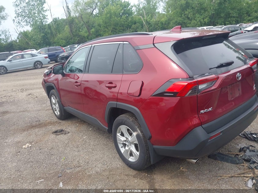 2021 Toyota VIN 2T3P1RFV1MW155046 IAAI salvage auction — FRONT END, Salvage Title, sold $7,600 on 2026-07-17 (photo 3)