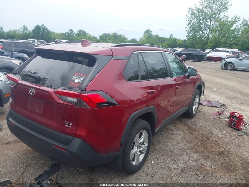 2021 Toyota VIN 2T3P1RFV1MW155046 IAAI salvage auction — FRONT END, Salvage Title, sold $7,600 on 2026-07-17 (photo 4)