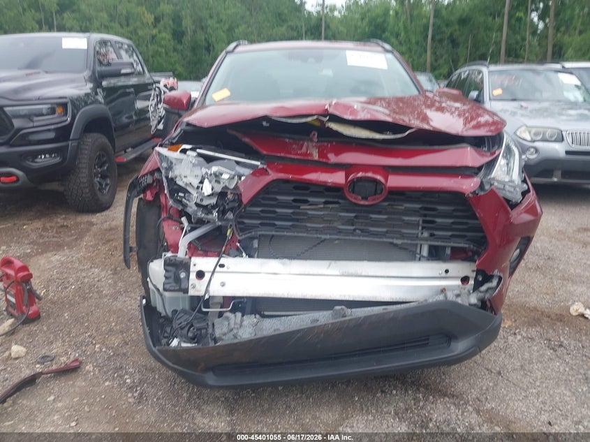 2021 Toyota VIN 2T3P1RFV1MW155046 IAAI salvage auction — FRONT END, Salvage Title, sold $7,600 on 2026-07-17 (photo 6)