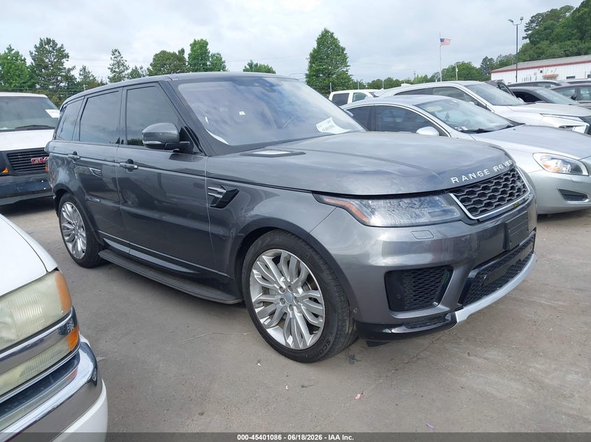 2019 Land rover Range rover sport VIN SALWR2RV6KA845693 — IAAI salvage auction photo