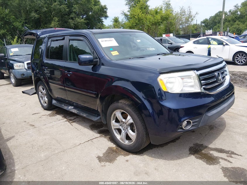 2014 Honda Pilot VIN 5FNYF4H5XEB002288 IAAI salvage auction — REAR END, Salvage (Kansas), sold $1,650 on 2026-07-09 (photo 1)