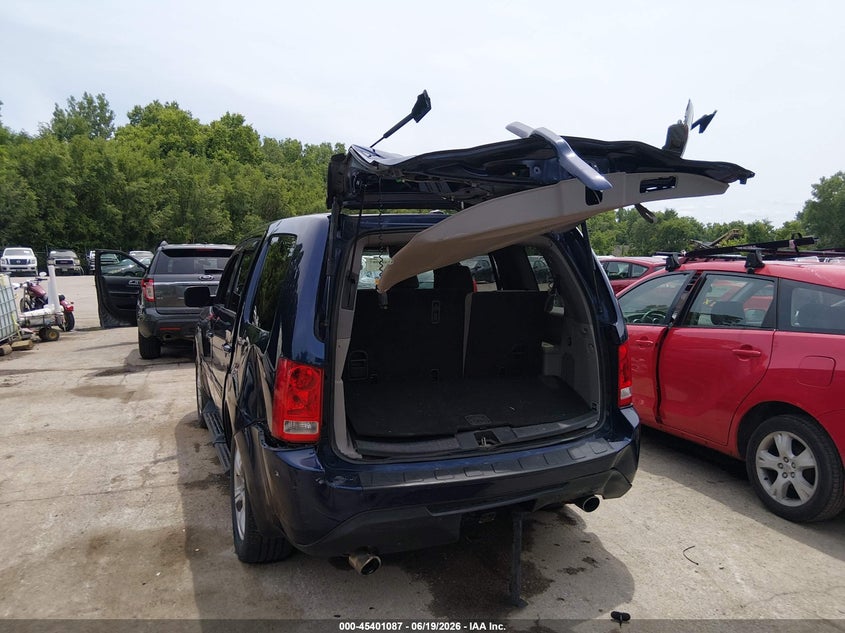 2014 Honda Pilot VIN 5FNYF4H5XEB002288 IAAI salvage auction — REAR END, Salvage (Kansas), sold $1,650 on 2026-07-09 (photo 6)
