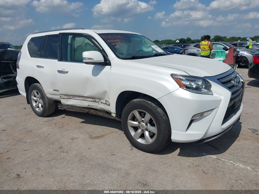 2016 Lexus Gx VIN JTJBM7FX1G5133502 IAAI salvage auction — LEFT & RIGHT, Salvage Title, sold $6,800 on 2026-07-21 (photo 1)