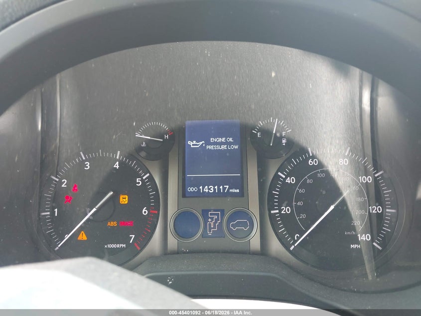 2016 Lexus Gx VIN JTJBM7FX1G5133502 IAAI salvage auction — LEFT & RIGHT, Salvage Title, sold $6,800 on 2026-07-21 (photo 7)