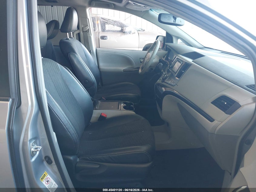 2014 Toyota Sienna VIN 5TDXK3DC6ES472481 IAAI salvage auction — LEFT FRONT, Salvage (California), sold $4,250 on 2026-07-14 (photo 5)