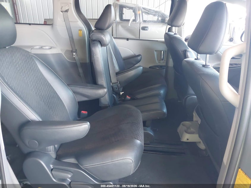 2014 Toyota Sienna VIN 5TDXK3DC6ES472481 IAAI salvage auction — LEFT FRONT, Salvage (California), sold $4,250 on 2026-07-14 (photo 8)