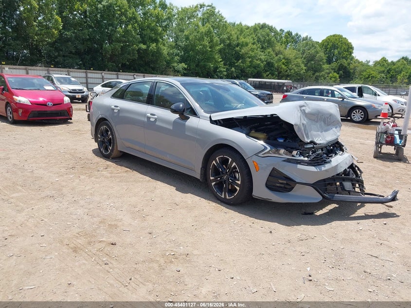 2024 Kia K5 VIN 5XXG64J23RG236738 IAAI salvage auction — FRONT END, Salvage (Tennessee), sold $3,950 on 2026-07-29 (photo 1)
