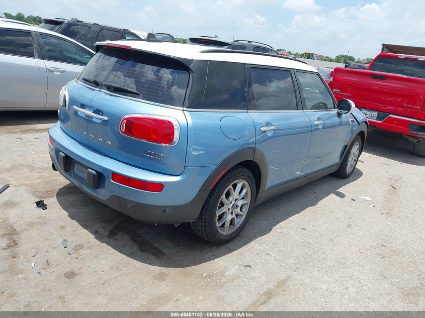 2016 Mini Clubman VIN WMWLN5C50G2E30578 IAAI salvage auction — FRONT END, Original (Texas), sold $1,250 on 2026-08-10 (photo 4)