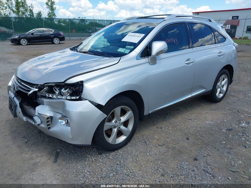 2015 Lexus VIN 2T2BK1BA6FC321680 IAAI salvage auction — FRONT & REAR, Salvage Title, sold $5,600 on 2026-08-26 (photo 2)