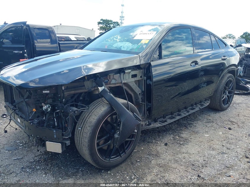 2022 Mercedes-benz Amg gle coupe VIN 4JGFD6BB3NA778953 IAAI salvage auction — FRONT & REAR, Salvage (Georgia), sold $20,200 on 2026-08-05 (photo 2)
