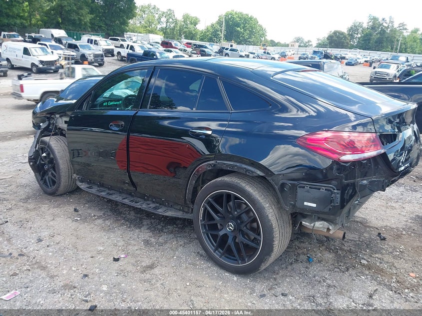 2022 Mercedes-benz Amg gle coupe VIN 4JGFD6BB3NA778953 IAAI salvage auction — FRONT & REAR, Salvage (Georgia), sold $20,200 on 2026-08-05 (photo 3)