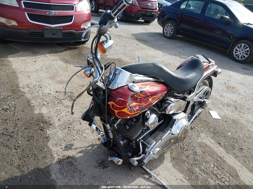 2004 Harley-davidson Softail VIN 1HD1JBB194Y043907 IAAI salvage auction — FRONT END, Salvage (Kansas), sold $275 on 2026-07-24 (photo 2)