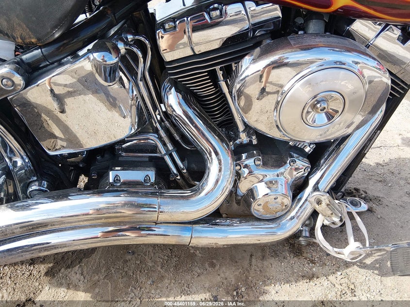 2004 Harley-davidson Softail VIN 1HD1JBB194Y043907 IAAI salvage auction — FRONT END, Salvage (Kansas), sold $275 on 2026-07-24 (photo 8)
