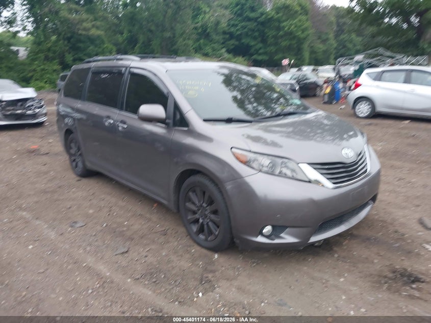 2011 Toyota Sienna VIN 5TDDK3DC8BS028646 IAAI salvage auction — SIDE, Mv-907A (New York), sold $2,200 on 2026-07-28 (photo 1)