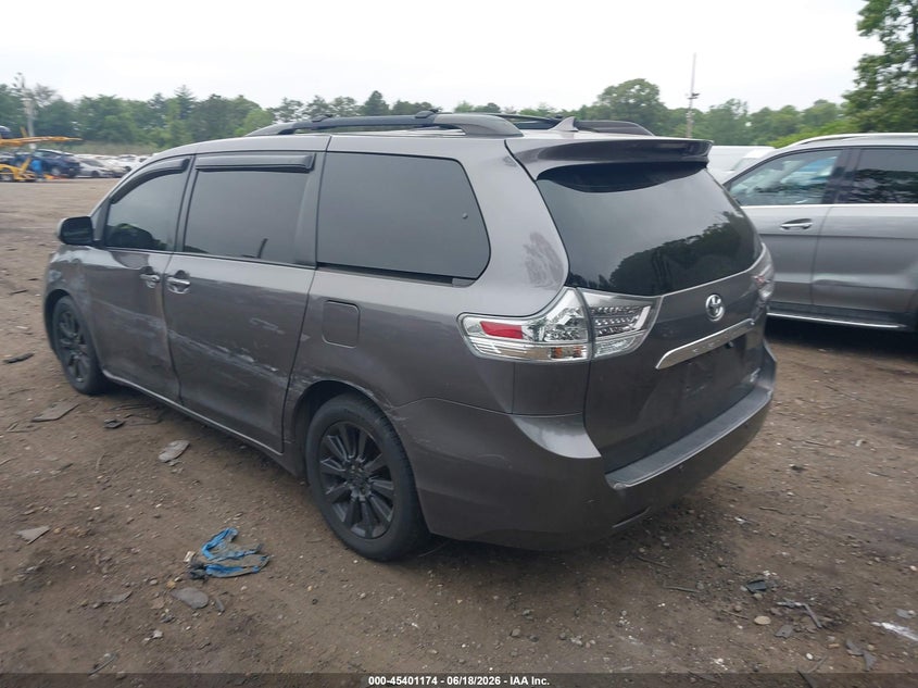 2011 Toyota Sienna VIN 5TDDK3DC8BS028646 IAAI salvage auction — SIDE, Mv-907A (New York), sold $2,200 on 2026-07-28 (photo 3)