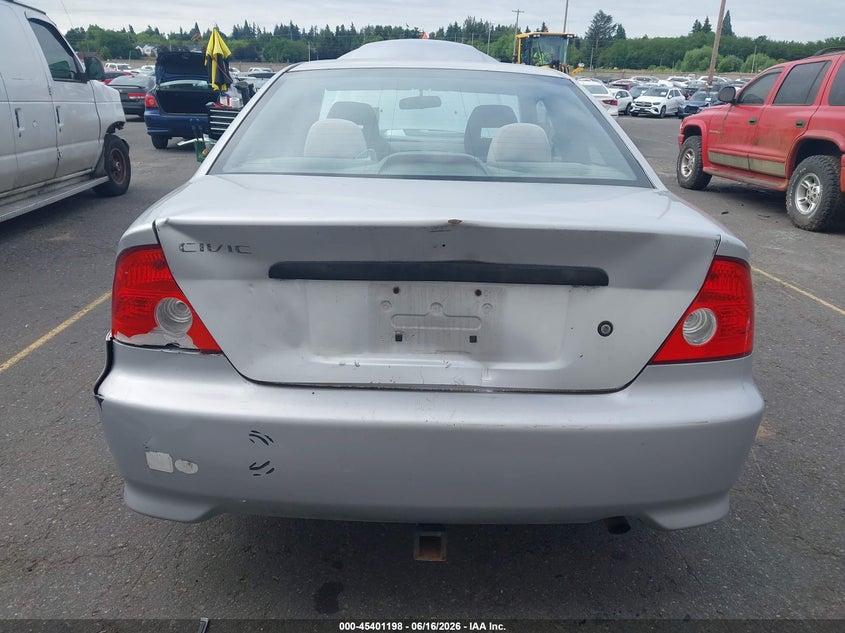 2005 Honda Civic VIN 1HGEM21335L070467 IAAI salvage auction — NORMAL WEAR, Clear-Dealer Only (Oregon), sold $225 on 2026-07-09 (photo 6)