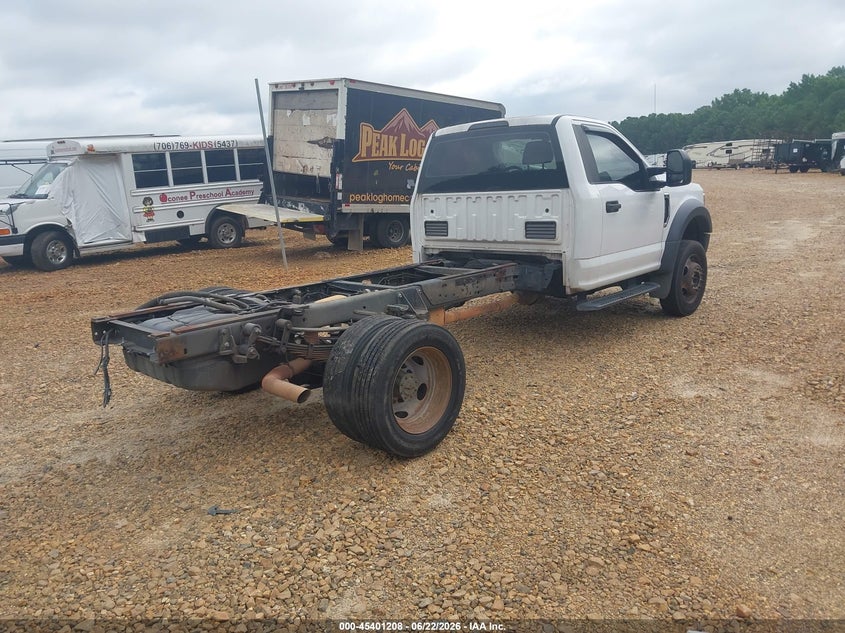2017 Ford F550 VIN 1FDUF5GY5HDA09043 IAAI salvage auction — FRONT END, Clear (North Carolina), sold $10,550 on 2026-07-08 (photo 4)